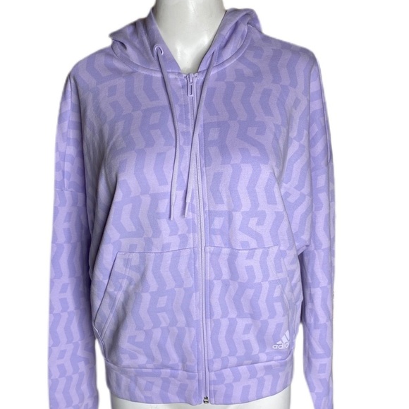 Adidas Multi-sport Jacket Purple Tint Size Small NWT’s - Picture 2 of 10